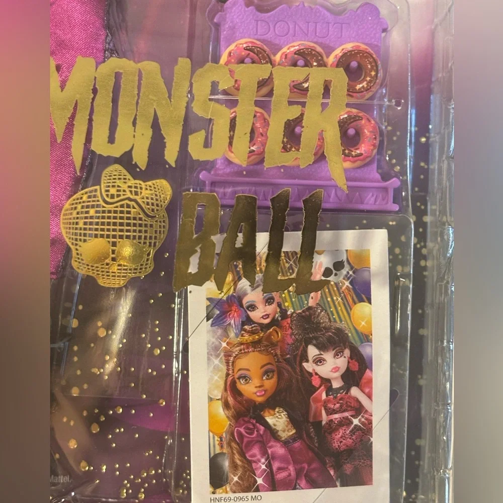 🆕 Monster High Monster Ball Clawdeen Wolf Doll